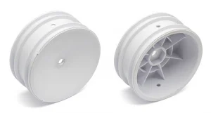 Associated Buggy Front Wheel - Hex - White