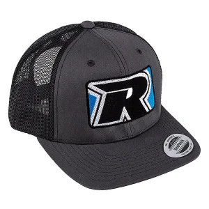 Associated Reedy 2022 Trucker Hat Flat Bill Charcoal/Black