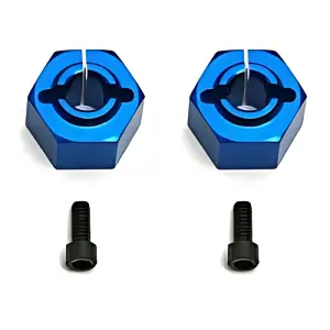 Associated 12mm Aluminium. Clamping Wheel Hex SC10 Rear