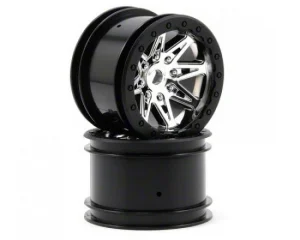 Axial 2.2 Raceline Renegade Wheels - 41mm Wide (Chrome) (2)