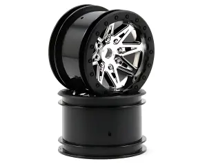 Axial 2.2 Raceline Renegade Wheels - 41mm Wide (Chrome) (2)