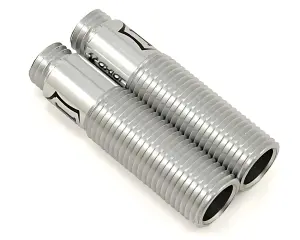 Axial Icon Clear Anodized Aluminium Shock Body 10x38mm (2)