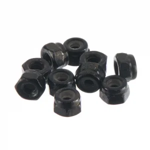 Axial M2 Nylon Locking Hex Nut (Black) (10)
