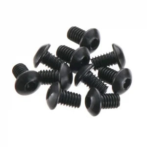 Axial M2.6x4mm Hex Socket Button Head (Black) (10)
