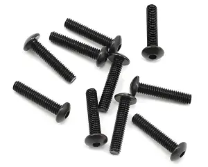 Axial M2.6x12mm Hex Socket Button Head (Black) (10)