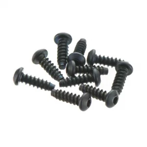 Axial M2.6x8mm Hex Socket Tapping Button Head (Black) (10)