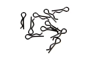 Axial 3mm Body Clip (Black) (10)