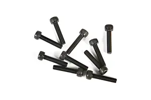 Axial M2.6x12mm Cap Head (Black) (10)
