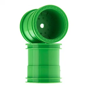 Axial 2.2 Monster Truck Wheels 63mm (Green) (2)