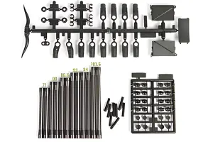 Axial SCX10 II Rear Links Set (80mm 94mm 101.5mm) (Aluminium)