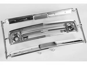 Axial 1967 Chevrolet C/10 Grille and Bumpers (Chrome/Black)