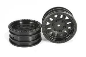 Axial 1.9 KMC XD Machete Crawl Wheels - Black (2)