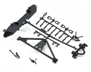 Axial SCX10 Poison Spyder JK RockBrawler Rear Bumper and Tire Carrier