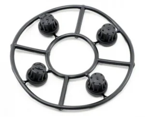Axial Hub Cover Set - Black (4)