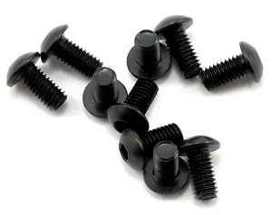 Axial M3x6mm Hex Socket Button Head (Black) (10)