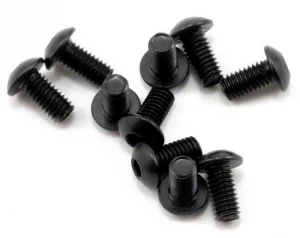 Axial M3x6mm Hex Socket Button Head (Black) (10)