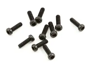 Axial M2x6mm Cap Head (Black) (10)
