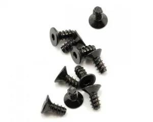Axial M2.6x6mm Hex Socket Tapping Flat Head (Black) (10) ** CLEARANCE **