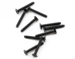 Axial M2.6x18mm Hex Socket Tapping Flat Head (Black) (10)