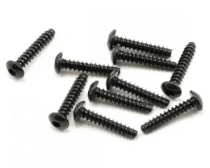 Axial M3x15mm Hex Socket Tapping Button Head (Black) (10)