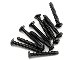 Axial M3x20mm Hex Socket Tapping Button Head (Black) (10)