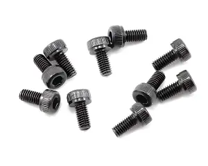 Axial M3x6mm Cap Head (Black) (10)