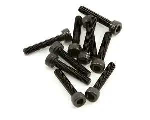 Axial M3x16mm Cap Head (Black) (6pcs)