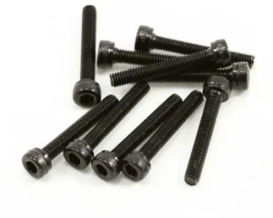 Axial M3x20mm Cap Head (Black) (10)