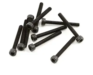 Axial M3x25mm Cap Head (Black) (10)