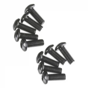 Axial M3x8mm Hex Socket Button Head (Black) (10)