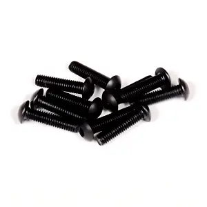 Axial Hex Socket Button Head M3X12mm Black (6)
