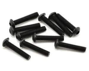 Axial M3x15MM Hex Socket Button Head (Black) (10)
