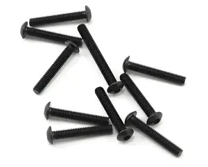 Axial M3x18mm Hex socket Button Head - Black (10)