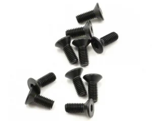 Axial M3x8mm Hex Socket Flat Head (Black) (10)