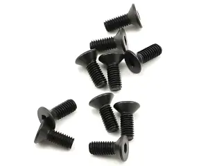 Axial M3x8mm Hex Socket Flat Head (Black) (10)
