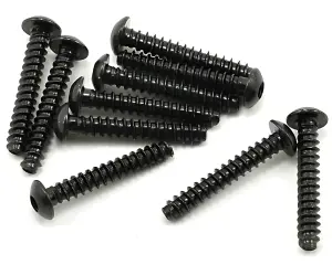 Axial M3x18mm Hex Socket Tapping Button Head (Black) (10)