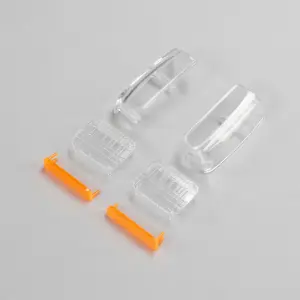 Headlight - Taillight Lens Set: SCX10 III XJ