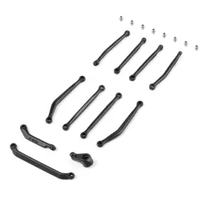 99mm Short Wheelbase Link Set - Servo Horn: SCX30 CJ-7
