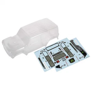 2019 Jeep JLU CRC Body - Clear And Precut: SCX24