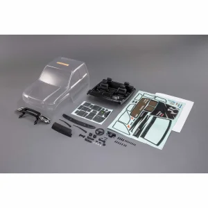 SCX6: Body And Interior Set (Clear): Trail Honcho