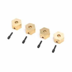 Hex Hubs - Brass (7g): UTB18 (4)