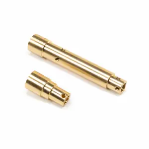 Brass Front Axle Tube Set (60g): PRO