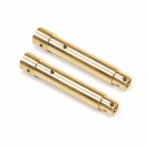 Brass Rear Axle Tube Set (82g): PRO