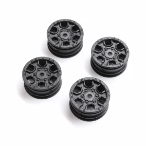 1.0 Ford Bronco Wheel - Black (4): SCX24