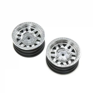 Axial 1.9 KMC Machete Wheel - Satin Silver (2)