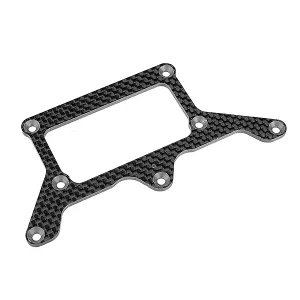 Corally Rear Pod Lower Plate Ssx-12 - Graphite 2.5mm