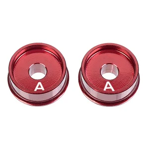 Corally Aluminium. Lower Arm Cap Ssx-12 - A - 3.0mm - 2 PC