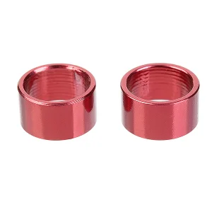 Corally Aluminium. Spacer Ri Ng - Inner Dia 6.35mm - Width