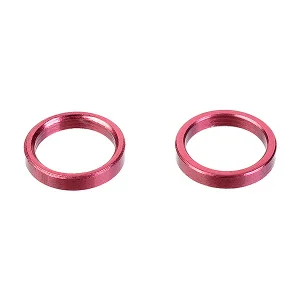 Corally Aluminium. Spacer Ri Ng - Inner Dia 6.35mm - Width