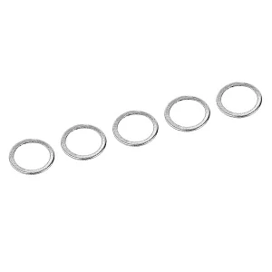 Corally Aluminium. Shim Ring - Id 6.35mm - 0.4mm - 5 Pcs